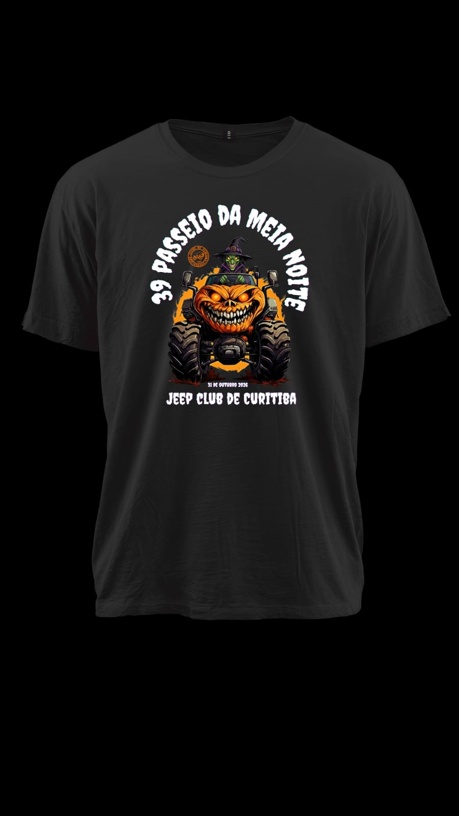 Camiseta 39º Passeio da Meia Noite 