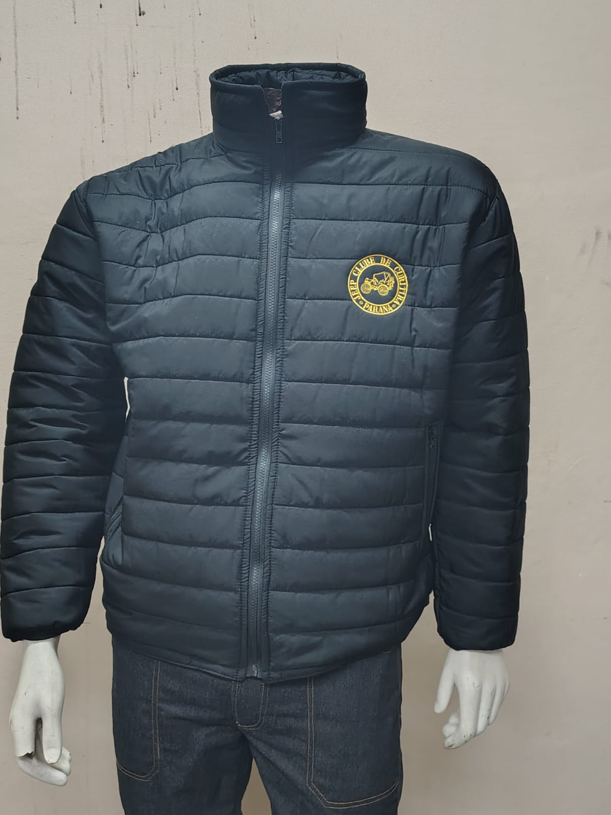 Jaqueta de Nylon Fino Canelada - MASCULINA